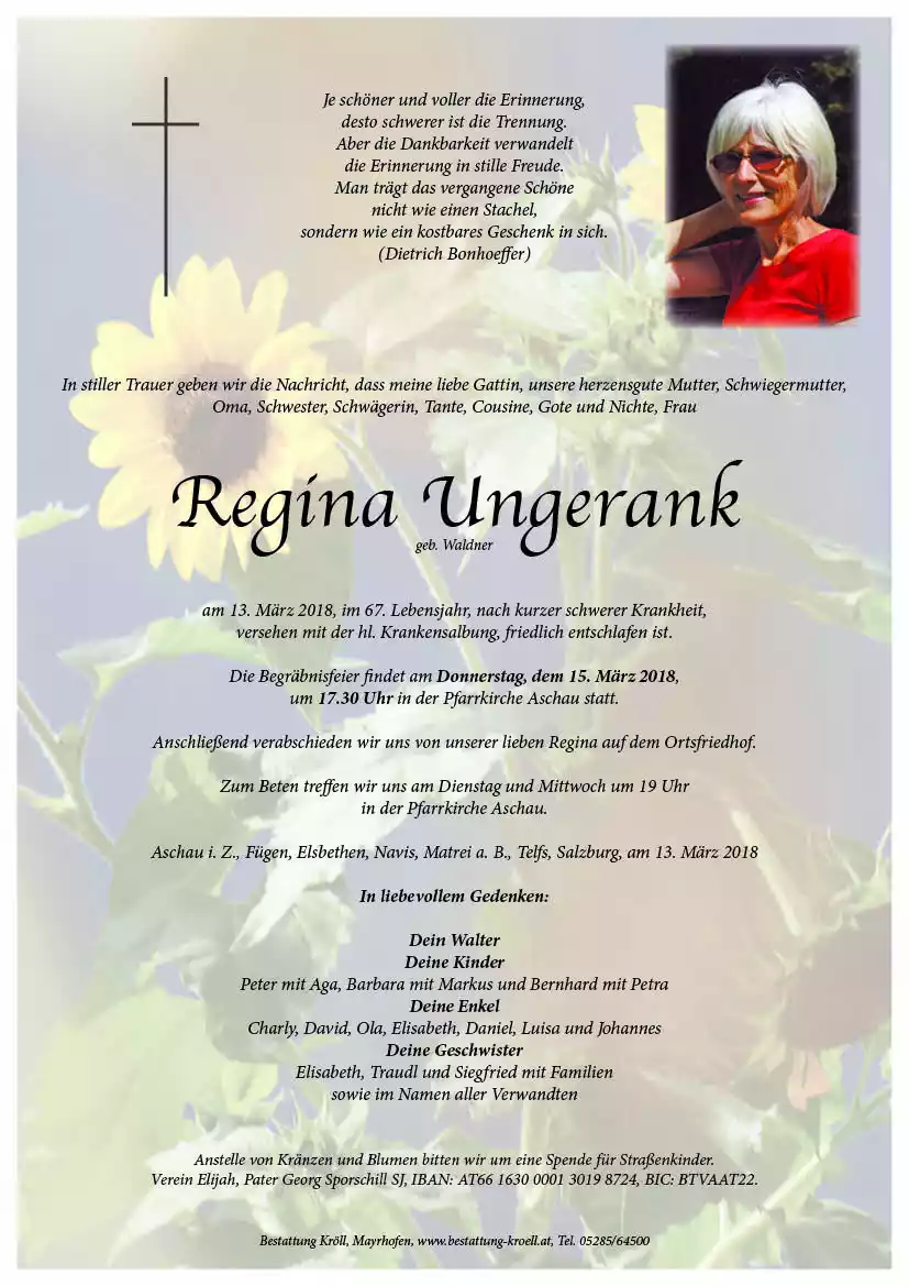 Parte von Regina Ungerank